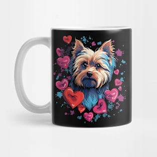 Yorkshire Terrier Valentine Day Mug